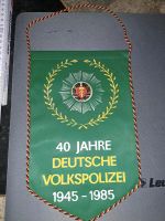 DDR Wimpel 40 Jahre Deutsche Volkspolizei 1945 1985 BDVP Schwerin Berlin - Pankow Vorschau