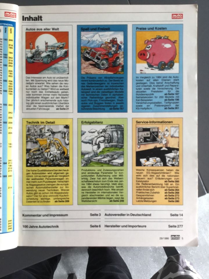 Auto Katalog 1986 Nr. 29, Oldtimer in Kinsau