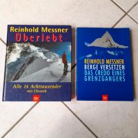 Reinhold Messner Bücher Überlebt und Berge versetzen Baden-Württemberg - Mannheim Vorschau