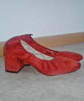 Rote Schuhe mit Absatz aus Stoff 39 ASOS Brandenburg - Strausberg Vorschau
