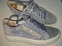 Wie Neu: Ledersneaker KENNEL&SCHMENGER, jeansblau, Gr.5,5 Brandenburg - Hohen Neuendorf Vorschau