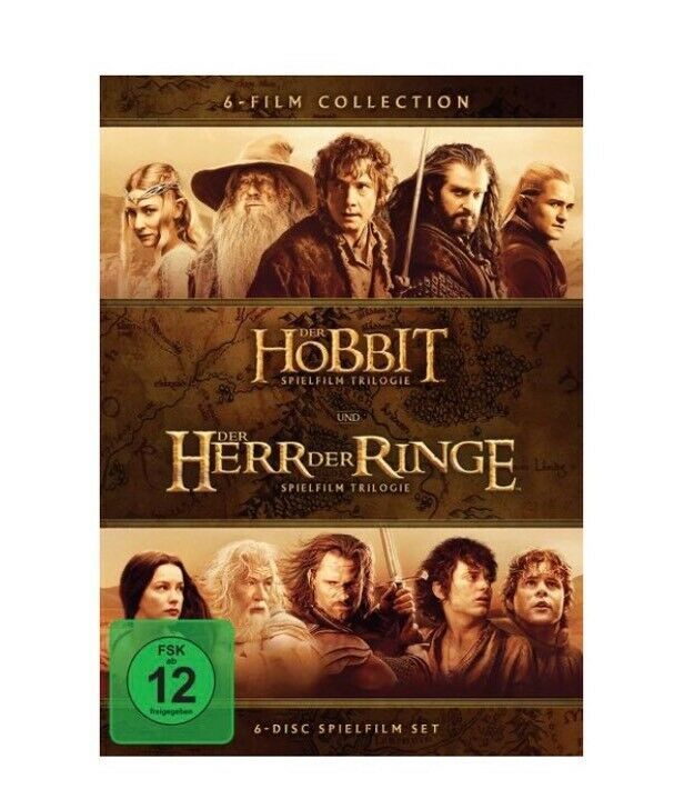 Der Herr der Ringe 6-Film DVD Box NEU OVP in St. Wendel