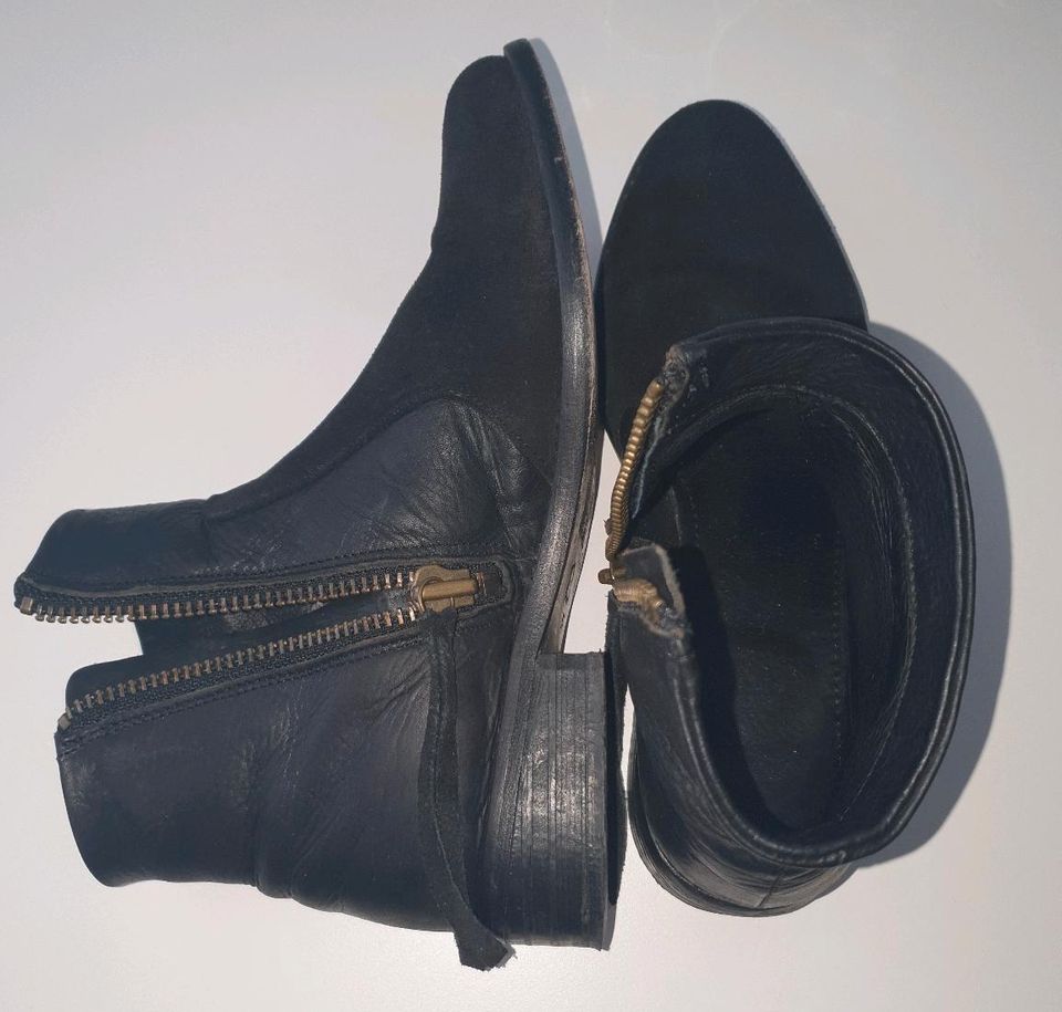 Diesel Glatt - / Wildleder Stiefelette Gr. 37 in Moers