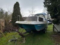 Kajütboot Motorboot Dreikieler mit Motor und Trailer Niedersachsen - Ottersberg Vorschau