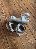 Birkenstock Yara Birkis Sandale Zehen 36 weiß flieder Hessen - Hadamar Vorschau