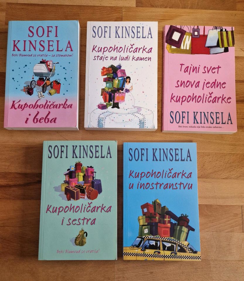 Sofi Kinsela,knjige na srpskom jeziku in Stuttgart