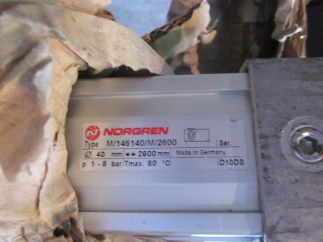 Norgren Lintra Plus Druckluftzylinder M/146140, 2600 mm Hub in Tönisvorst