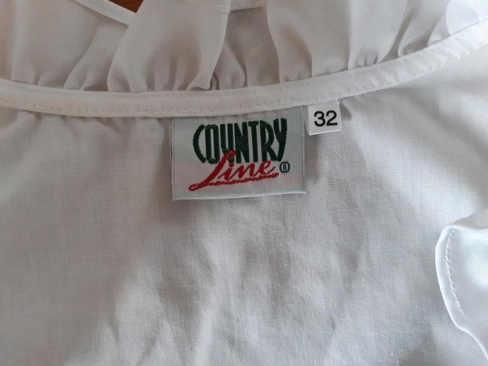 Dirndlbluse von Country Line, Größe 32 in Mühldorf a.Inn