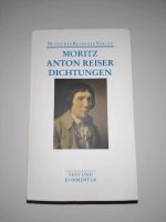 Buch Anton Reiser Dichtungen von Moritz, Text und Kommentar Dortmund - Lütgendortmund Vorschau