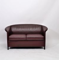 Wittmann Aura 2 Sitzer Sofa Ledersofa Ledercouch Couch Vintage Hamburg Barmbek - Hamburg Barmbek-Süd  Vorschau