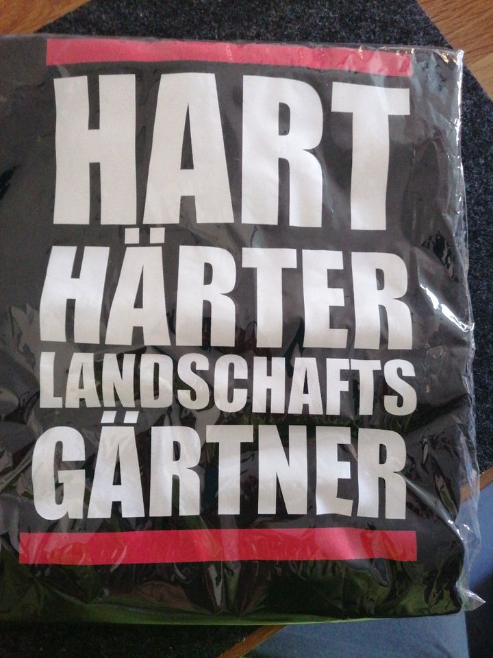 T-Shirt "Hart Härter Landschaftsgärtner" L in Schönenberg-Kübelberg