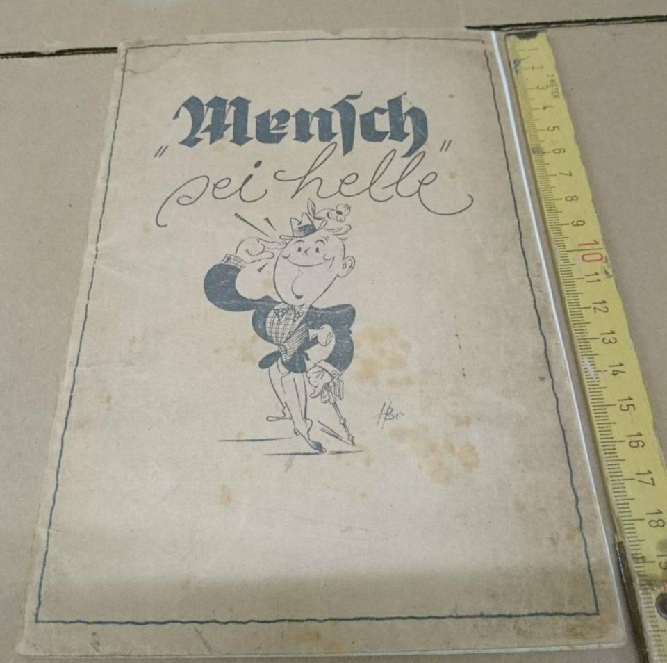 Mensch, sei helle lustiges sehr altes Heft / Buch in Köln