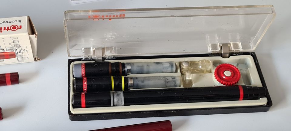 Rotring Tuschefüller micronorm rapidograph isograph Konvolut in Dortmund