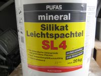 Pufas mineral Silikat Leichtspachtel SL4 20 kg 1 Eimer Leipzig - Meusdorf Vorschau