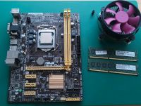 Mainboard Bundle, Intel i7-4770T, Asus H81M-Plus, 16 GB DDR3 RAM Hessen - Hünfelden Vorschau