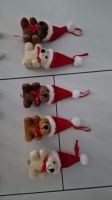 Teddy Anhänger Weihnachten 5er Set Rheinland-Pfalz - Rheinbrohl Vorschau