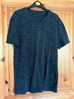 T-Shirt Herren H&M V-Ausschnitt Grau Schwarz Niedersachsen - Oldendorf (Landkreis Stade) Vorschau