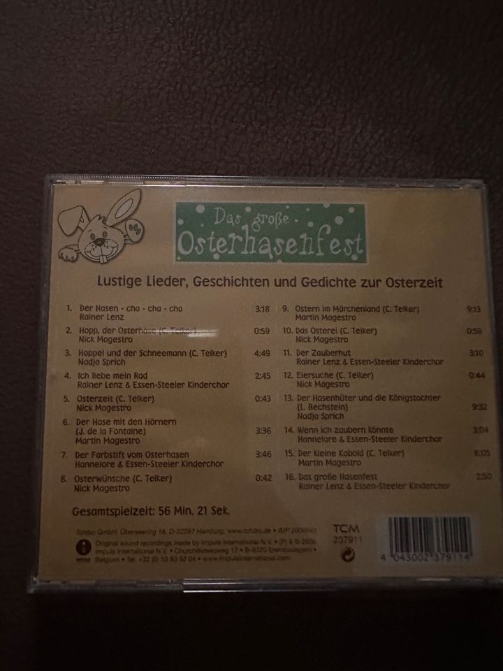 Tschibo, Hörspiel CD: Das große Osterhasenfest in Bad Wildungen