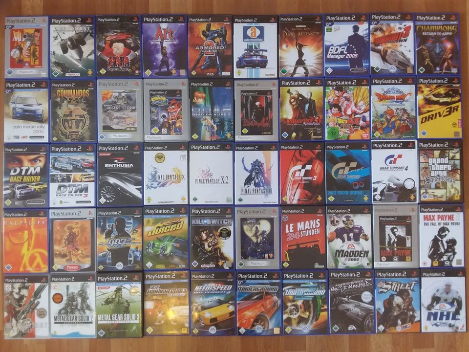 Sammlungsauflösung Playstation 2 / PS 2 / PS2 Spiele Games in Euskirchen