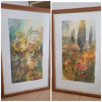 Zwei hochwertig gerahmte Kunstdrucke: Sonnenblume + Mohnblume Rheinland-Pfalz - Erpolzheim Vorschau