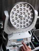 4 Stk. LED Wash Head 36 x 15W rgbwa + UV weiß Brandenburg - Zossen-Zesch am See Vorschau