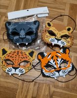 Tolles H&M Masken Set für Karneval Fasching Tiermasken aus Moosgu Bayern - Erlenbach am Main  Vorschau