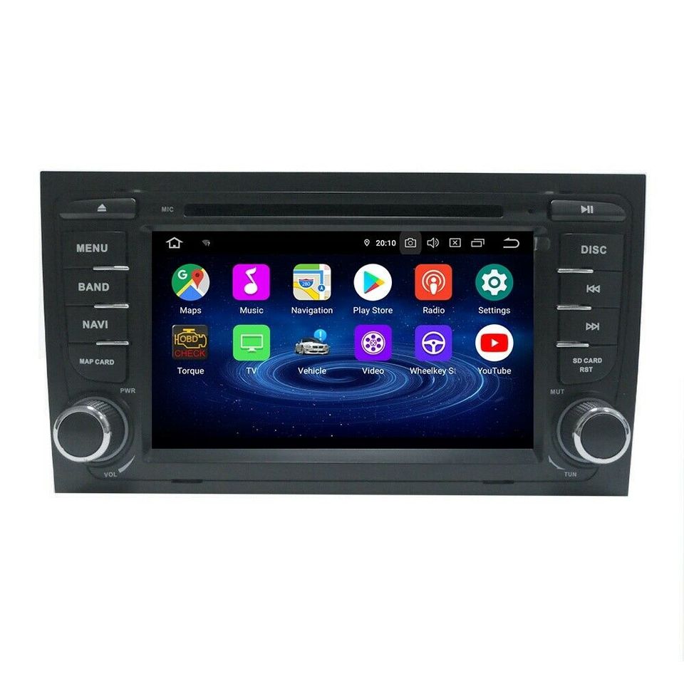 7" Touchscreen Android Autoradio GPS Navi CarPlay für Audi A4 S4 in Neuss