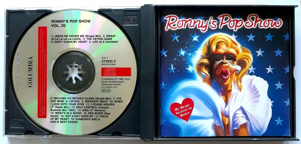 Ronny's Pop Show 20 in Sachsen - Reinsdorf | Musik und CDs gebraucht kaufen  | eBay Kleinanzeigen ist jetzt Kleinanzeigen