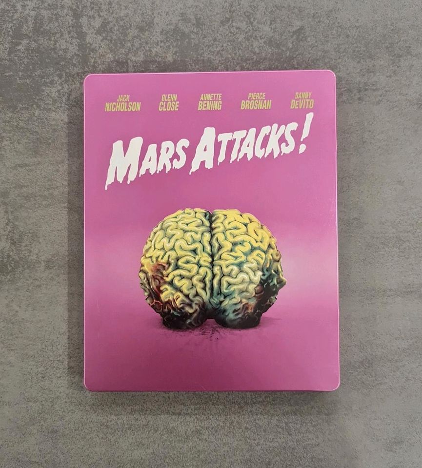 MARS ATTACKS ! Blu ray Steelbook Jack Nicholson Rar OOP in Neukirchen