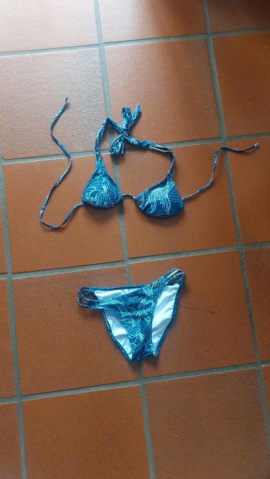 Bikini blau weiß Westbay in Schwabach