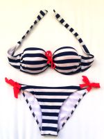 Gestreifter Bikini für Mädchen / Damen von Rae, Gr. 38 / M / 170, Hessen - Idstein Vorschau