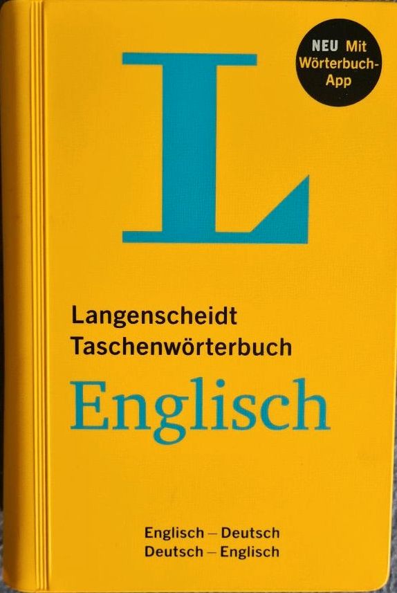 Langenscheidt Taschenwörterbuch Englisch in Marburg