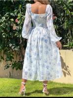 Holidaya Maxikleid mit gesamtfloral Muster, Laternenärme, Niedersachsen - Wilhelmshaven Vorschau