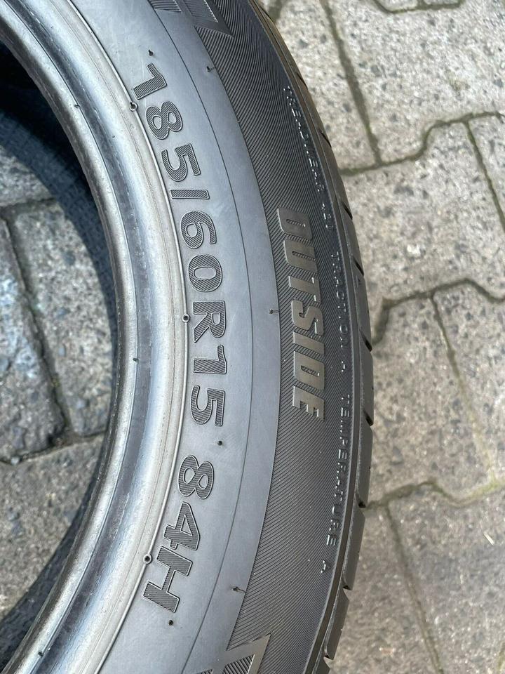 1x Kumho EcoWing ES01 KH27 185/60 R15 84H Sommerreifen DOT2015 in Bad Vilbel