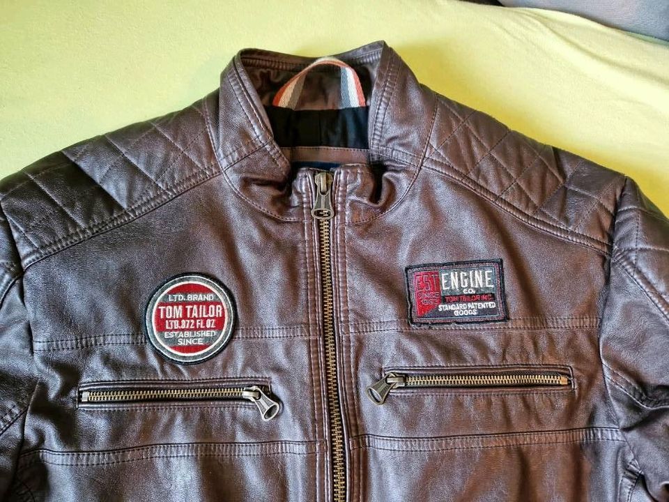 Tom Tailor Herren Kunstleder Biker Jacke Gr. XL, braun in  Schleswig-Holstein - Norderstedt | eBay Kleinanzeigen ist jetzt  Kleinanzeigen