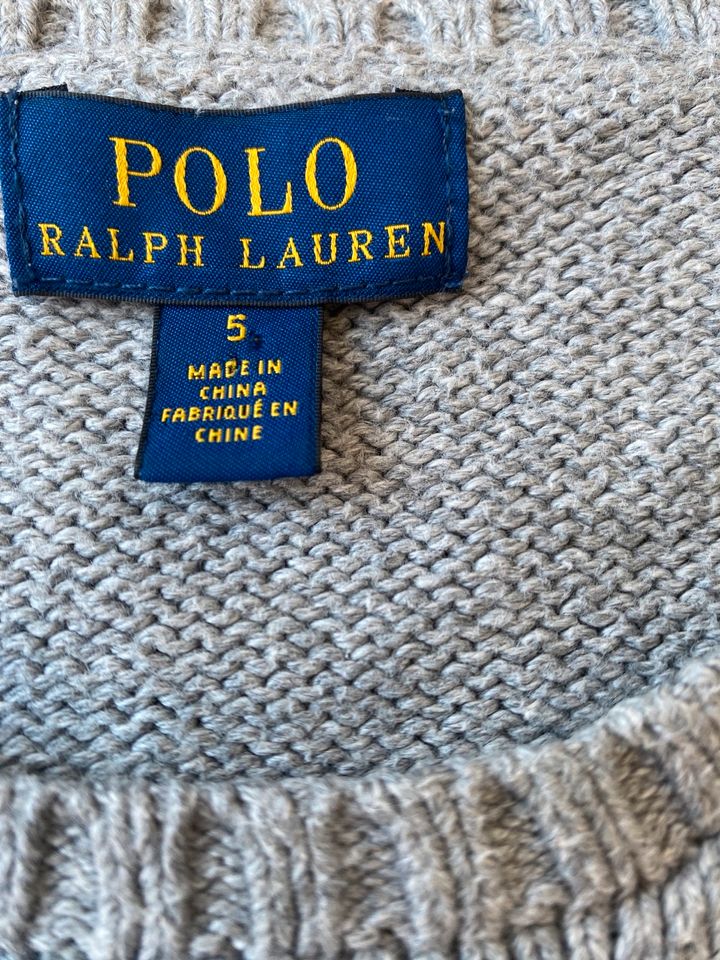 Polo Ralph Lauren Strickpullover Pullover Bär vintage Gr.110/16 in Rendsburg