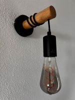 Wandlampe, Retro, Holz, Metall (2 Stück zu verkaufen) Bayern - Augsburg Vorschau