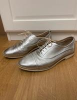 Graue Silber Cox Schnürschuhe Halbschuhe Saarbrücken-West - Altenkessel Vorschau
