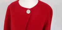 wie NEU ❤ Kurzmantel Jackie Kennedy 60er rot Mantel Jacke Schleswig-Holstein - Bargteheide Vorschau
