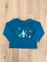 Langarmshirt Shirt petrol grün Zelt Camping baby club Größe 74 Bayern - Großmehring Vorschau