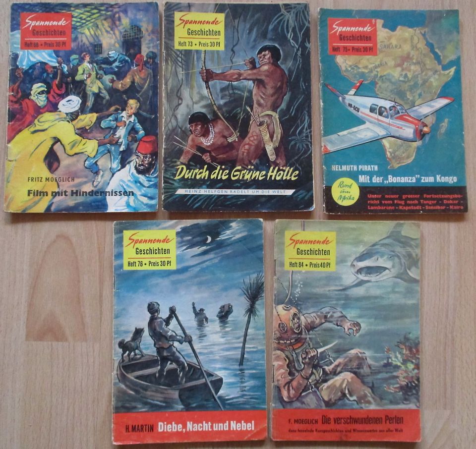 Spannende Geschichten – 68; 73; 75; 76; 84 - Rufer Verlag SET-20 in Köln