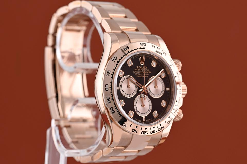 Rolex Daytona 126505 - Rose Gold - Full Set - Black Diamond Dial in Stuttgart
