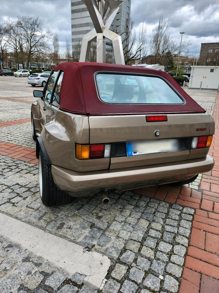 Golf 1 Cabrio Ringer GTO Breitbau Et.Aigner Ausstattung Oldtimer in Berlin