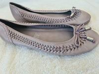 JANET D. ECHTLEDER DAMEN BALLERINA GRAU GR.38 - NEU Bayern - Dittelbrunn Vorschau