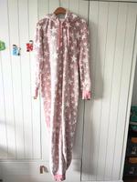 Flauschiger Haus Anzug Einteiler Onesie rot mit Sternen Kr. München - Kirchheim bei München Vorschau