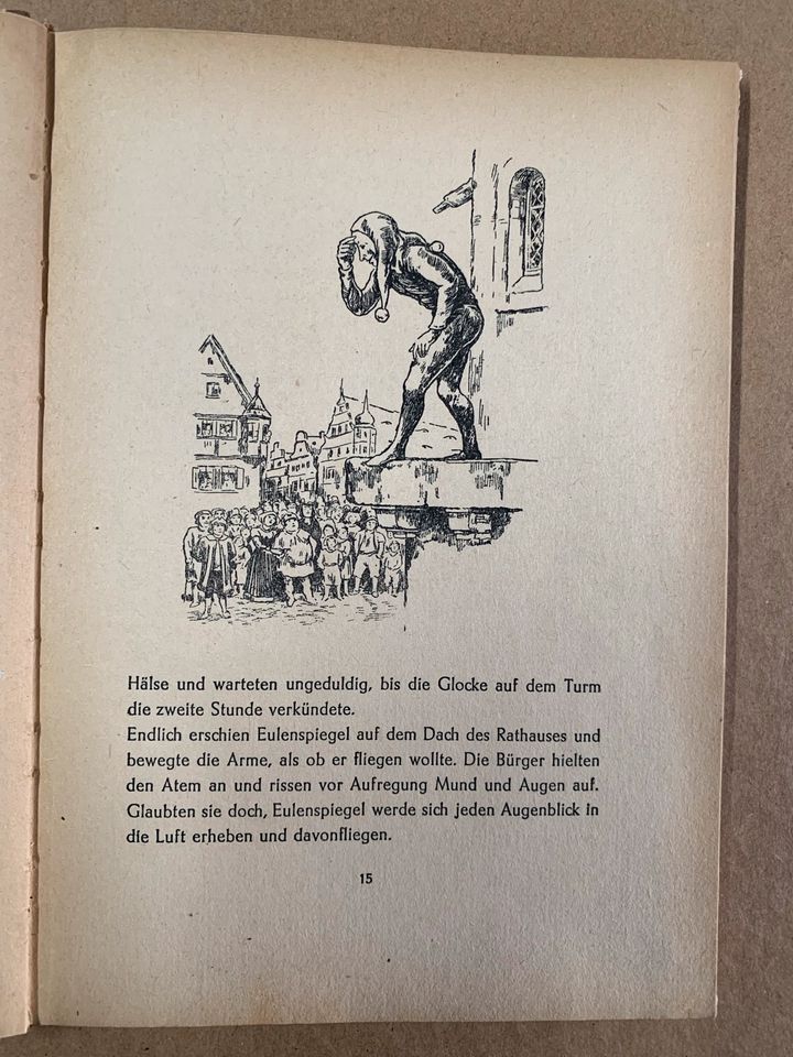 Till Eulenspiegel Buch Kinderbuch 1950 in Leipzig