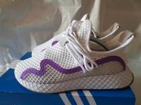 Adidas Deerupt S in weiß mit lila Burglesum - Lesum Vorschau