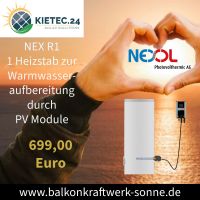 Photovoltaik NEX R1 Heizstab zur Warmwasseraufbereitung durch PV Module Baden-Württemberg - Eberstadt Vorschau