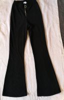 Stoffhose m. Schlag, Topshop, Gr.34, schwarz Wandsbek - Hamburg Bramfeld Vorschau