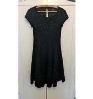 C&A Cocktailkleid Pailletten strukturiert schwarz Gr.34 Niedersachsen - Verden Vorschau